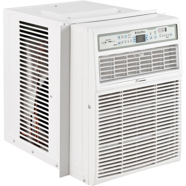 Global Industrial Slider/Casement Window Air Conditioner, 8000 BTU, 115V 293081